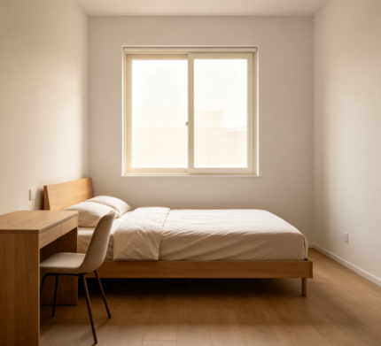 Monthly Basic Accommodation Package for Single Long-Term Rental